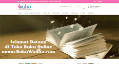Desktop Screenshot of bukuwanita.com